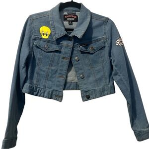 Womens Members Only Denim Jacket